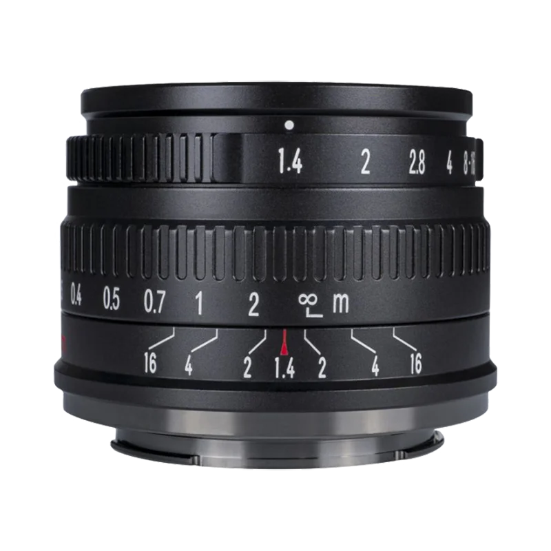 7artisans 35mm F1.4 Mark II APS-C Groot diafragma Handmatige Prime Lens voor Sony E ZVE10 A6000 Fujifilm FX X-T1 X-T4 Olympus/Panasonic Micro 4/3 E-PL1 Lumix G85/DC-GX9 Nikon Z50 Z fc Canon RF - afbeelding 2
