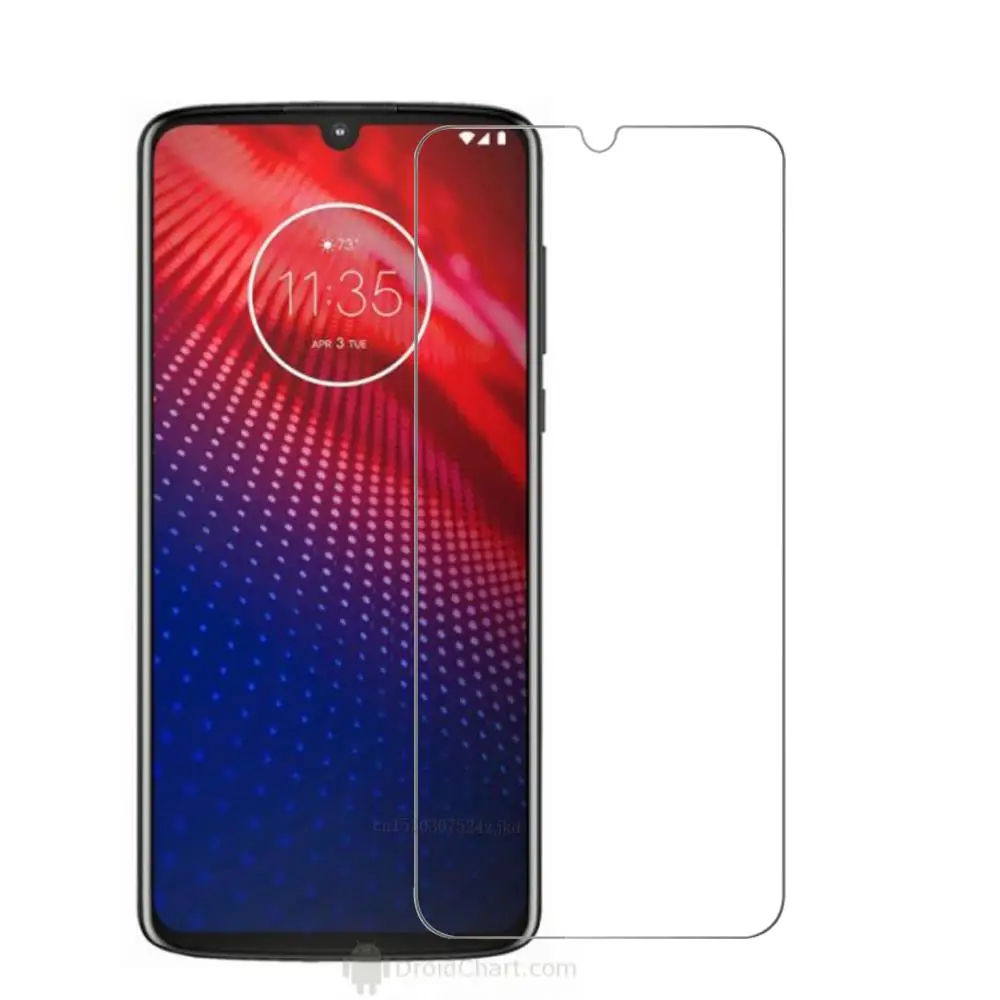 Tempered Glass Moto One Vision XT1970-1 XT1970-3 P40 P 40 Film for Motorola Z 4 Z4 Play Screen Protector Not Full Cover