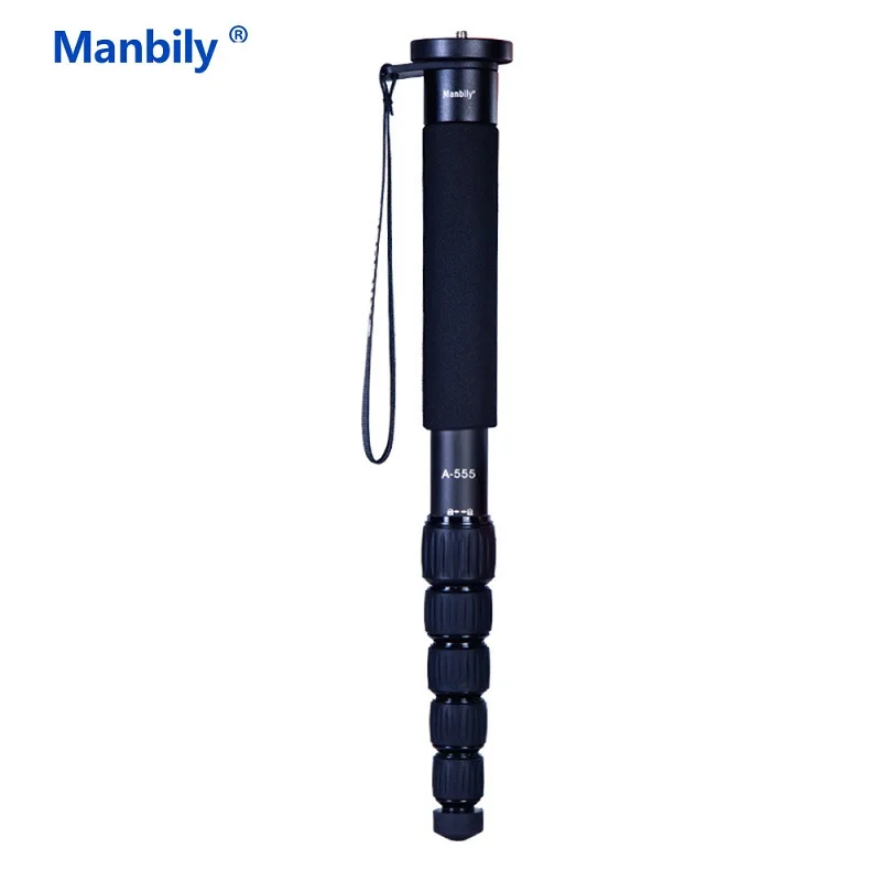 

Manbily A555 Aluminium Alloy Camera Monopod Portable Professional Support Stand tripod Holder for Canon Nikon DSLR DV