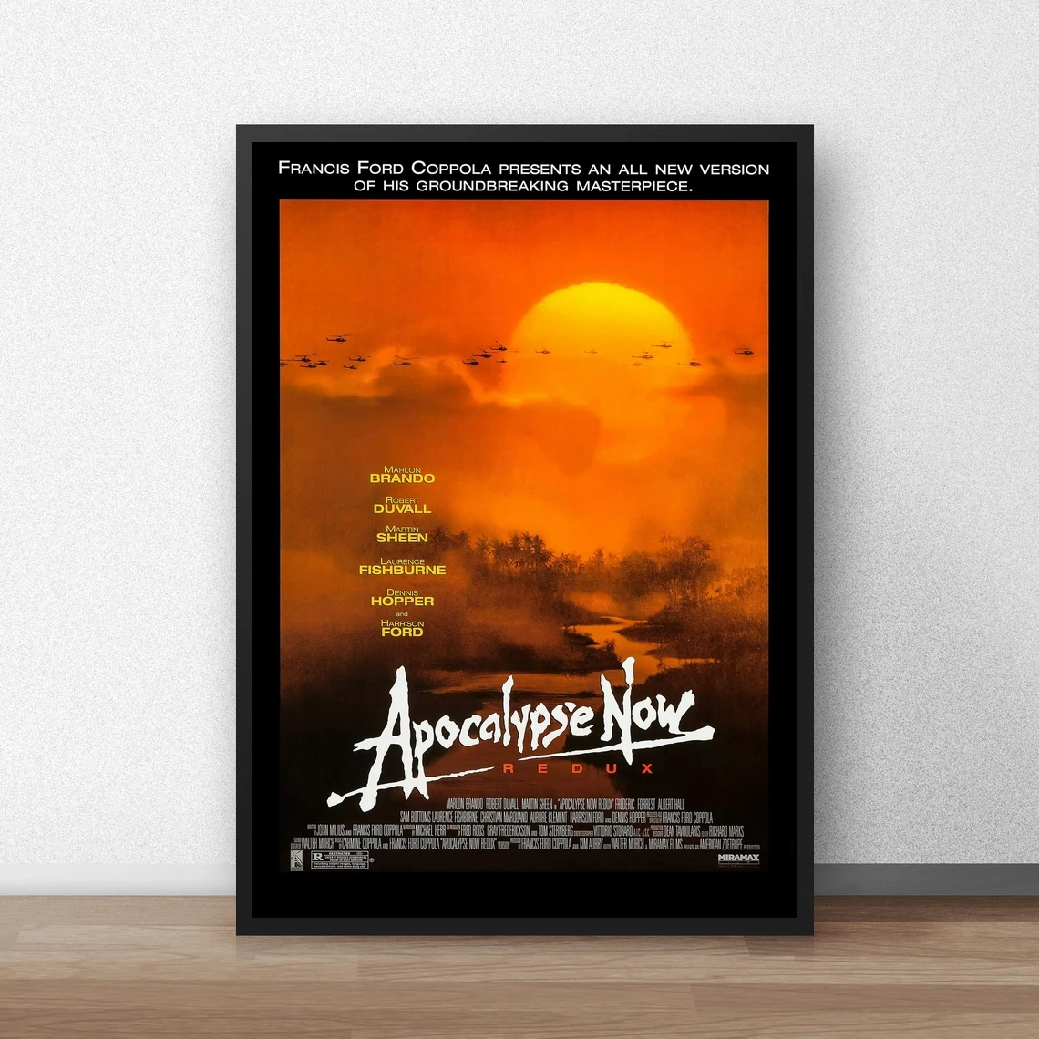 

Классический кинопостер Apocalypse Now, печать на холсте, украшение для дома, настенная живопись (без рамки)