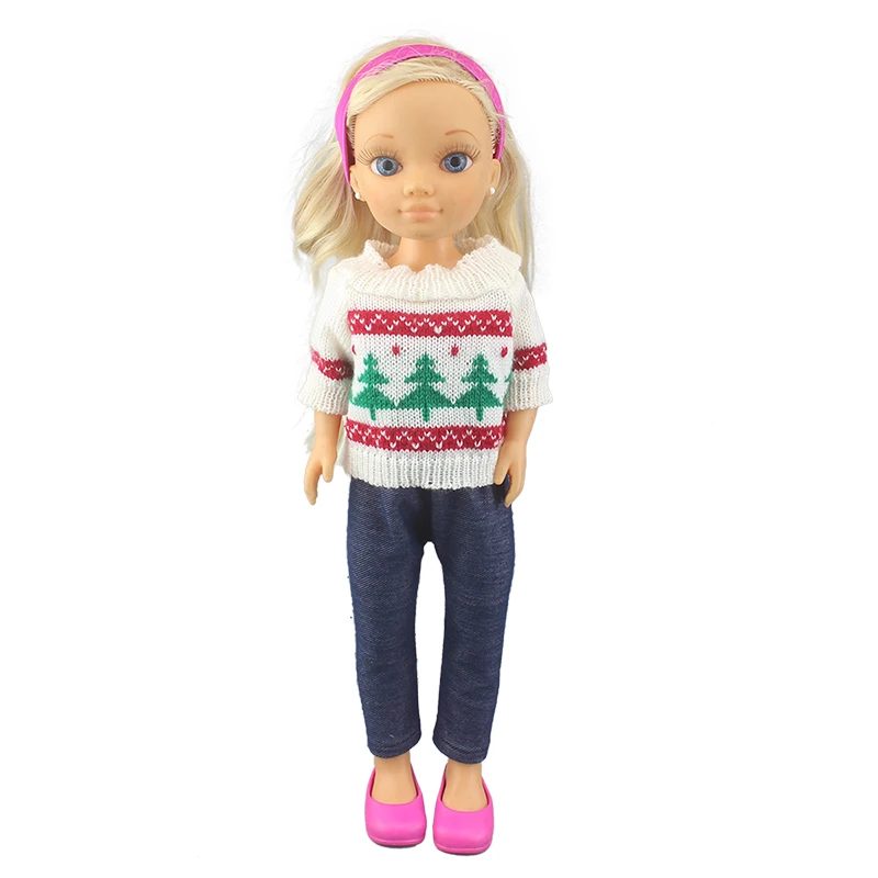 Fashion  Cute sweater suit  Clothes Fit With 42cm FAMOSA Nancy Doll (Doll and shoes are not included),  Doll Accessories