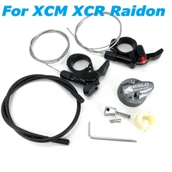 For Suntour XCM XCR Raidon Fork Damping Remote Lockout Assembly Lock Out Handlebar Lever Damper Cable Control Switch