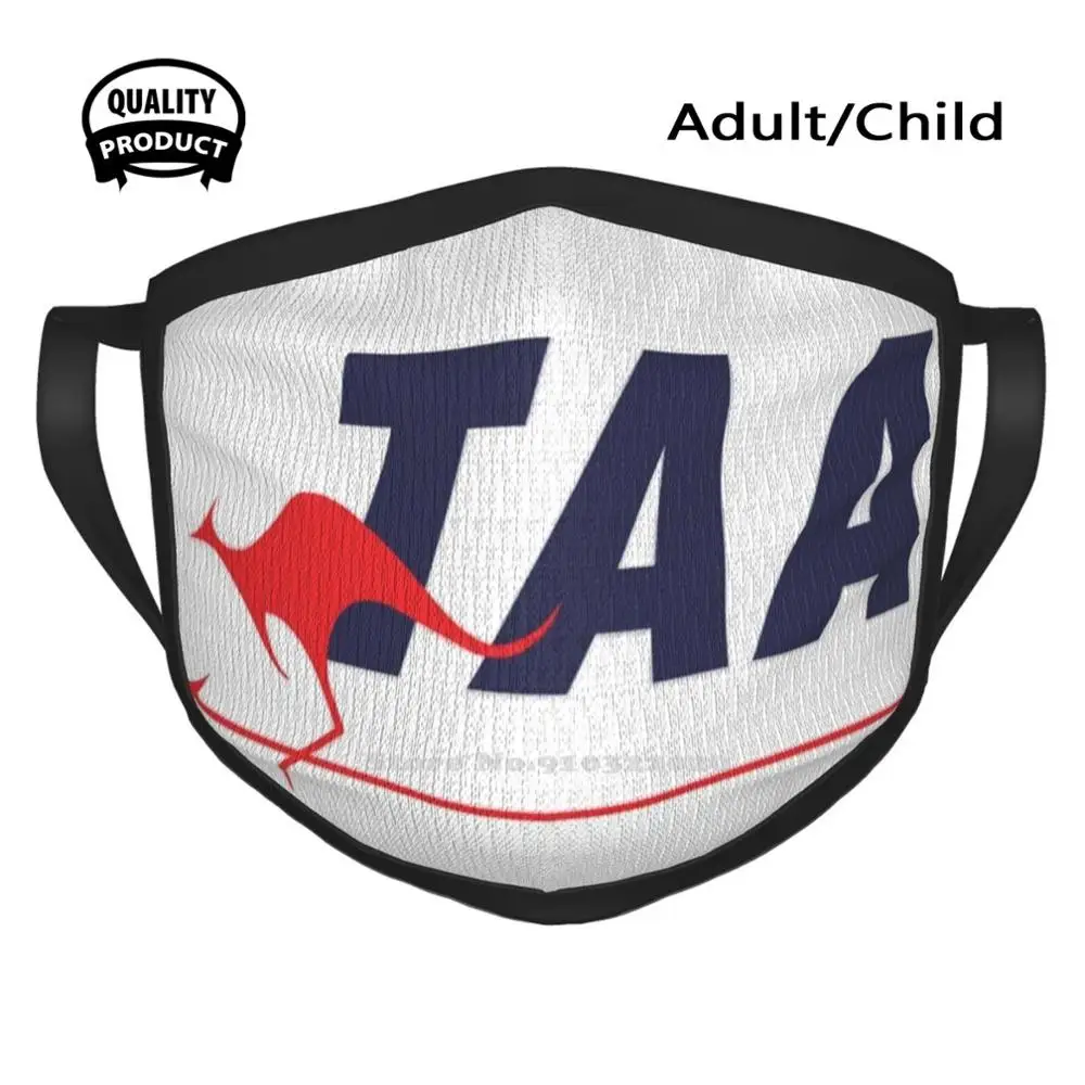 Taa Trans Australia Ai camiseta pegatina al aire libre ciclismo pesca motocicleta máscaras faciales transpirables Taa Trans Australia Ai S