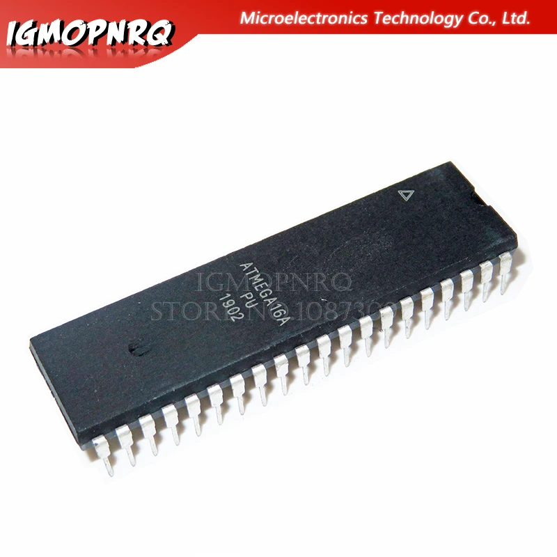 2pcs ATMEGA16A-PU ATMEGA16A ATMEGA16 DIP Programmable Flash new original