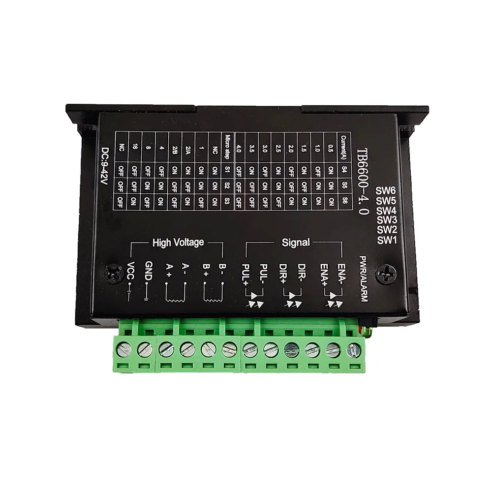 

Stepper Motor Driver Replacement TB6600 Upgrade NEMA 23 NEMA17 4A DC9-42V for NEMA23 Motor CNC Router Controller for 3D Printer
