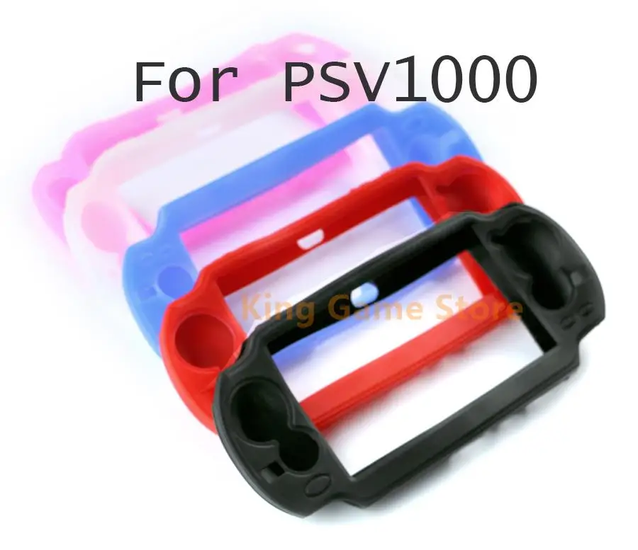 

30pcs Silicone Soft Rubber Skin Case for PSV 1000 Silicone Gel PS Vita PSVita 1000 Protective Case For Psvita Game Case