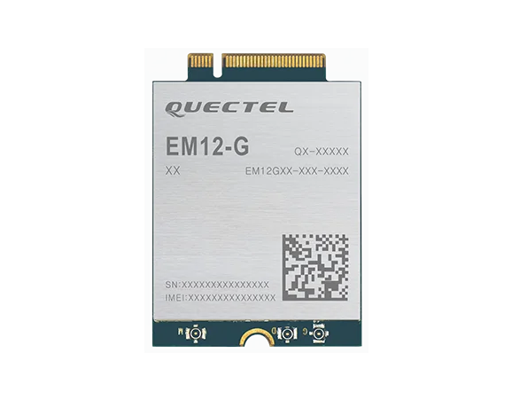 Quectel EM12-G Cat-12 LTE-A Pro module 600Mbps downlink and 150Mbps uplink peak data rates  EM12GPA-512-SGAD EM12