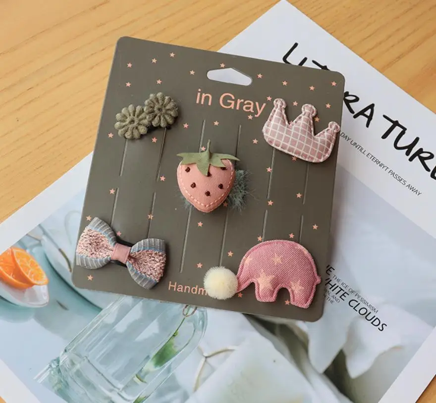 Mini horquillas con lazo pequeño para bebé, horquilla con lazo de lunares, pasadores de Boutique para niñas, accesorios para el cabello para niños de 0 a 6 meses TZ12