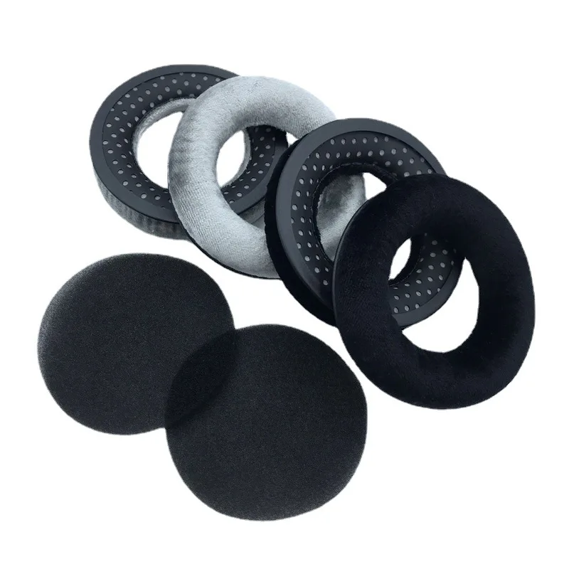 Ersatz Memory Schaum Samt Ohrpolster für Beyerdynamic T5P T1 DT440 DT990 DT880 DT770 PRO Kopfhörer Pad 12,24 – Detail 1