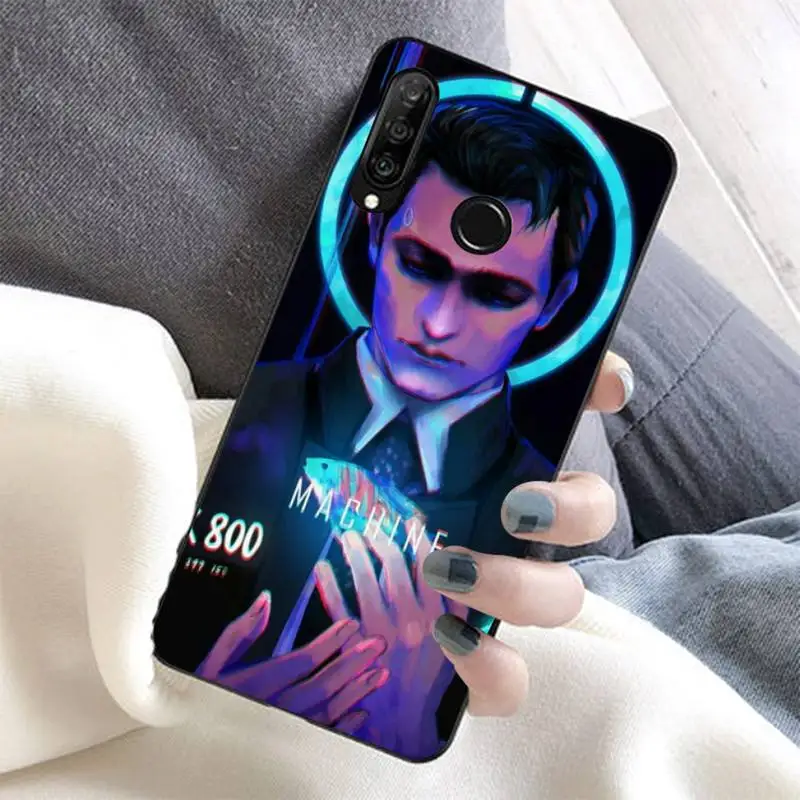 FHNBLJ Detroit Become Human Android RK800 Connor Kara  Phone Case for Huawei Honor 8 x 9 10 20 V 30 pro 10 20 lite 7A 9lite case