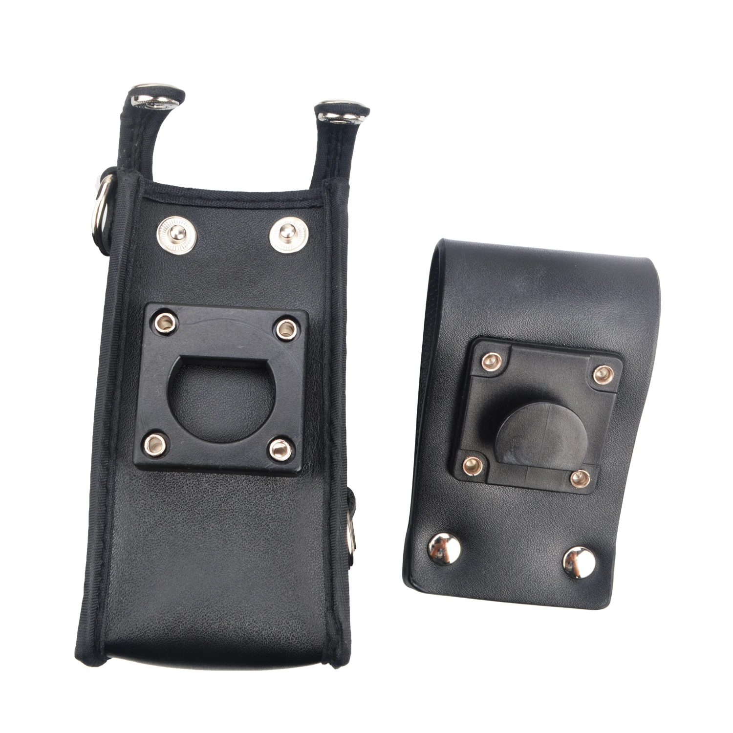 Leather Carrying Case Protective Cover Holder with Swivel Belt Loop For Baofeng UV9R UV-9R PLUS UV-XR etc. Radio Walkie Talkie