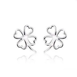 

REETI 925 sterling silver Stud Earrings for Women Elegant Wedding Jewelry pendientes mujer moda 2018 Brincos