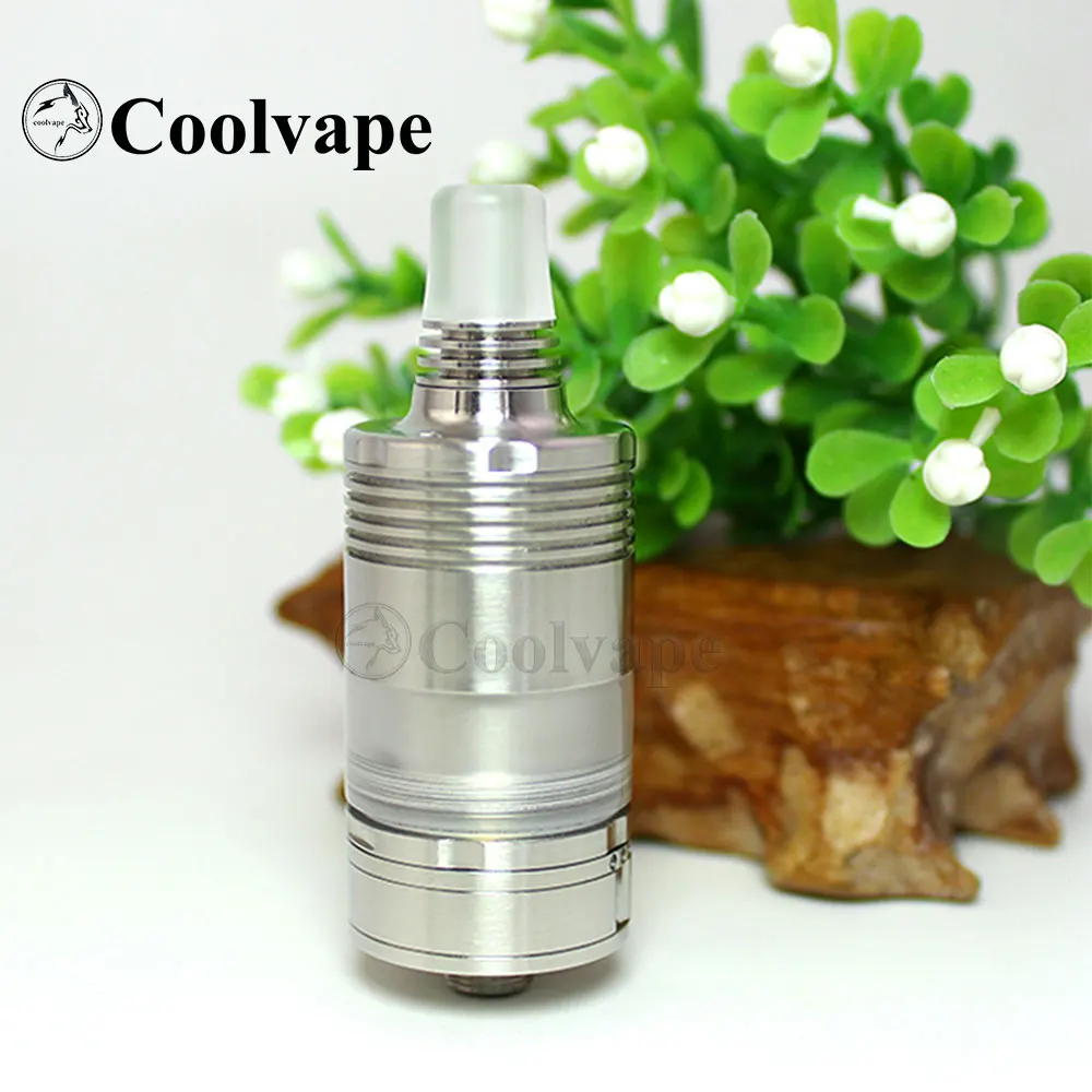 SXK BY-kA V9 MTL RTA Rebuildable Tank Atomizer Silver 5.0ml 22mm Diameter RTA
