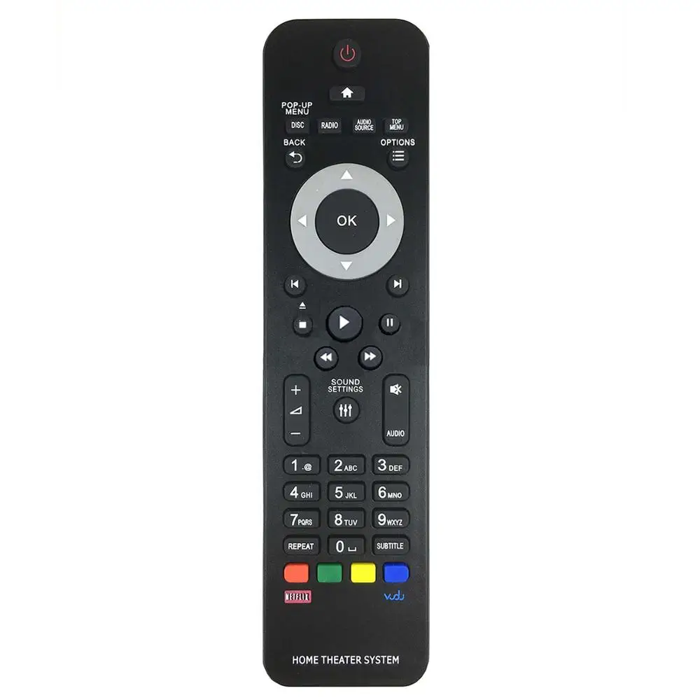 Remote Control for Philips Home Theater System HTS3541/79 HTS3564 HTS3541/51 HTB3581/93 HTS5540 HTS3510 HTS3530 12-05-25