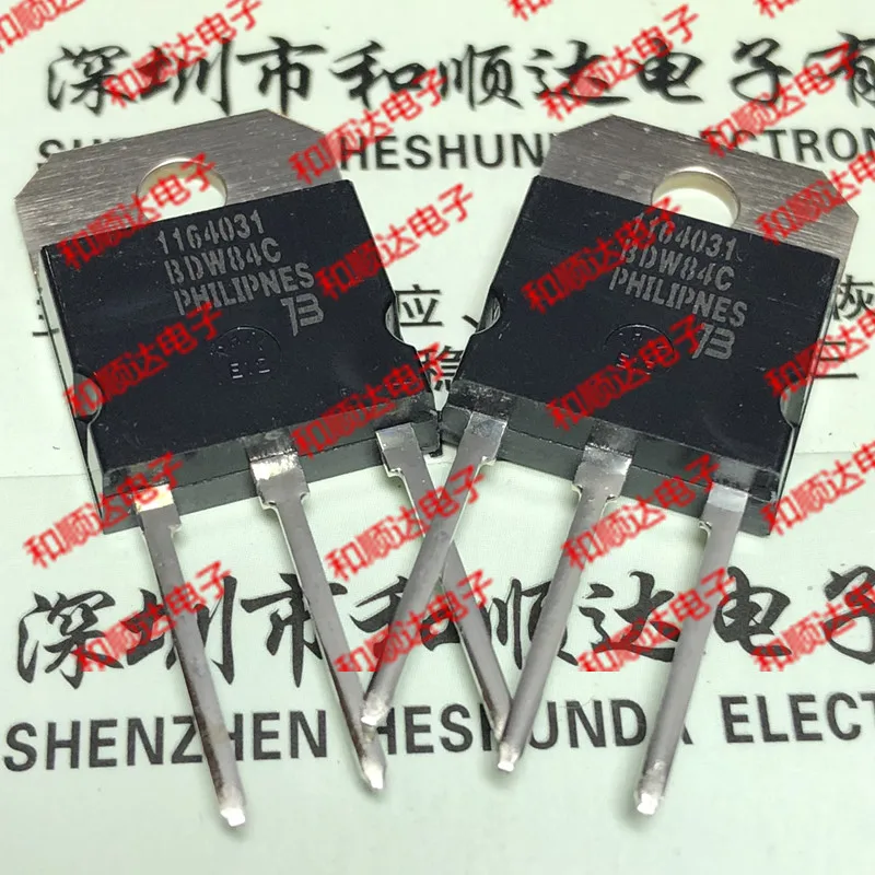 10PCS   BDW84C  TO-218 100V 15A