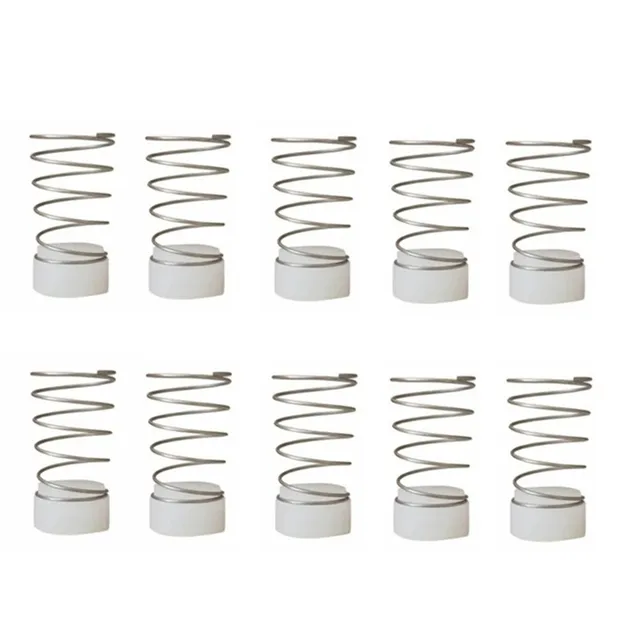Электромагнитный клапан 10 Sets Foot Protector Rubber Seal Pads Spring Set For Air Compressor Type 65 Air Compressor Check Valve Element Ir Pump Spring Пневматика — деталь 1