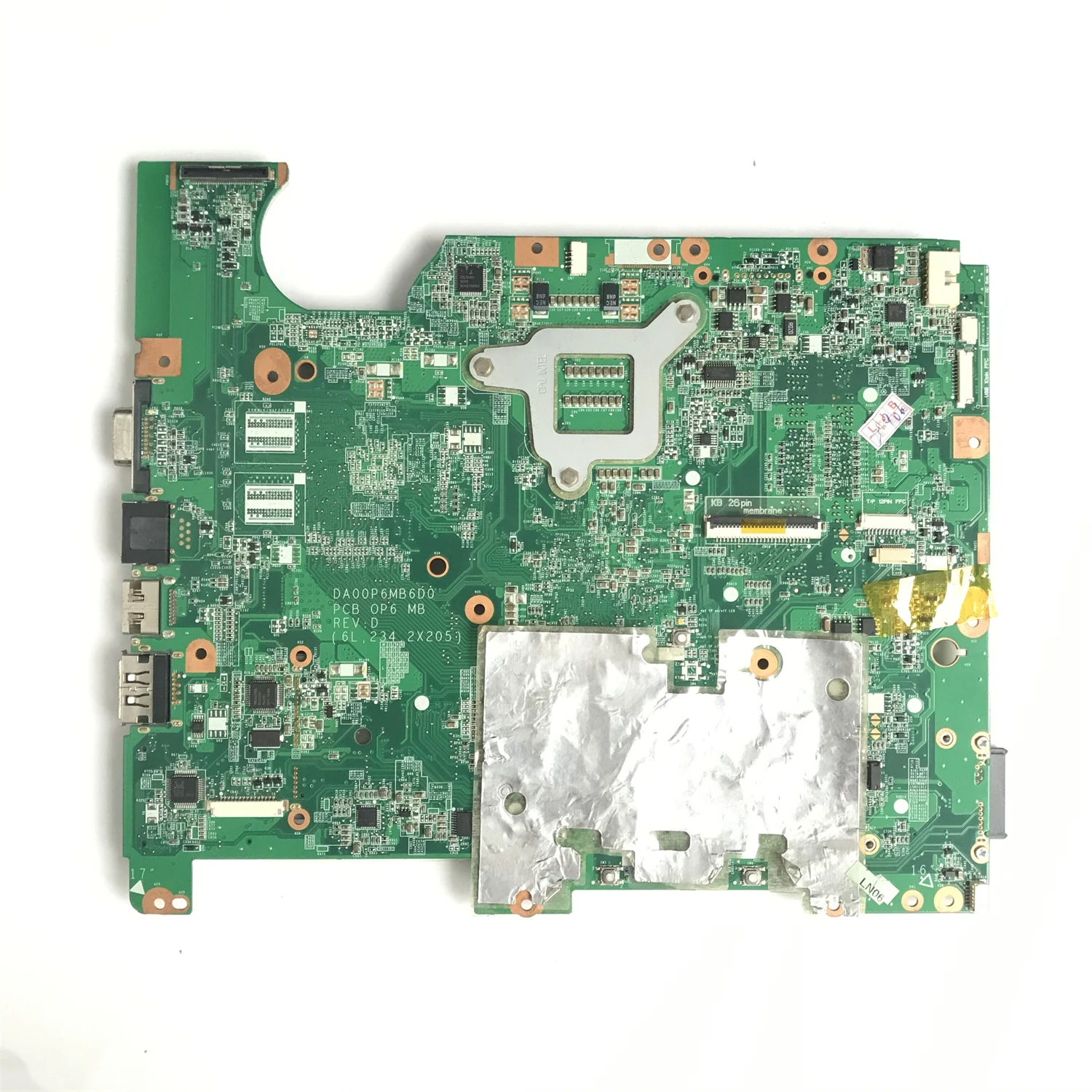 578002-001 578002-501 578002-601 untuk HP Compaq Presario CQ61 G61 Motherboard Laptop Gumi dengan Intel GM45 DDR2 100% Diuji