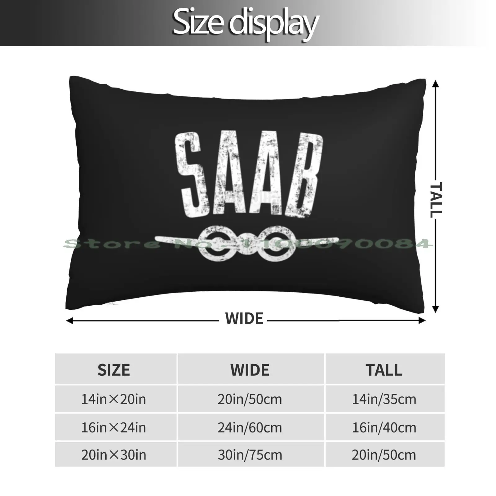 Saab Company Pillow Case 20x30 50*75 Sofa Bedroom 2021 Racing Abu Dhabi Car Pierre Gasly Pierre 10 Alpha Tauri Team Alpha Tauri