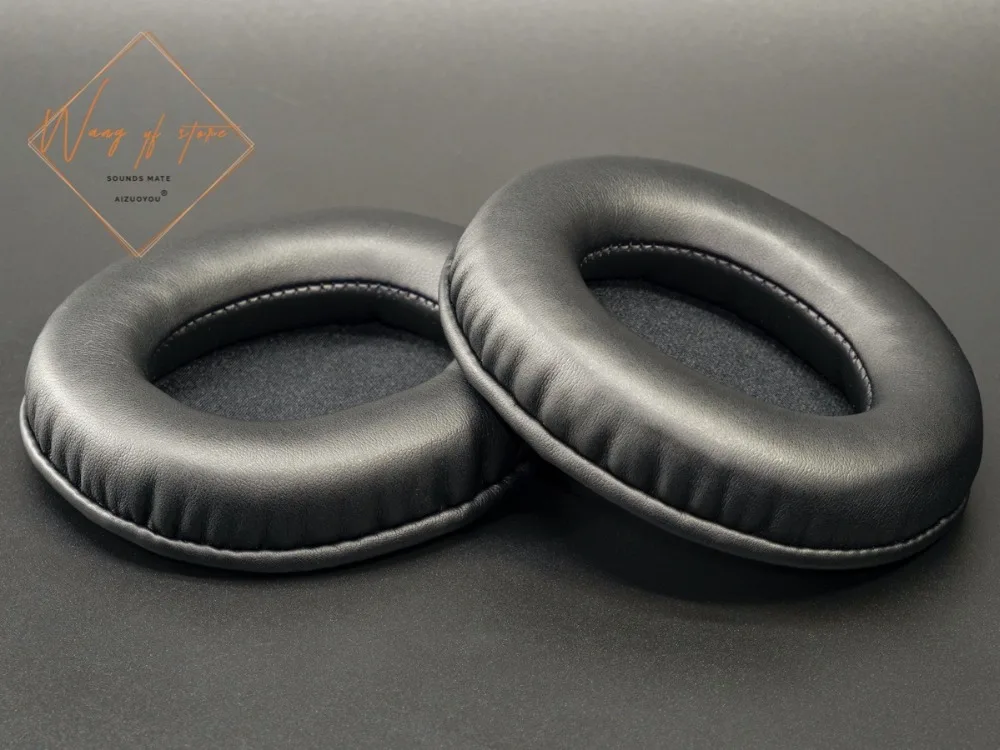 Oval Ellipse Egg Shape Soft Leather Ear Pads Foam Cushion For Cosonic MDR-CD851 Headphone Perfect Quality, Not Cheap Version