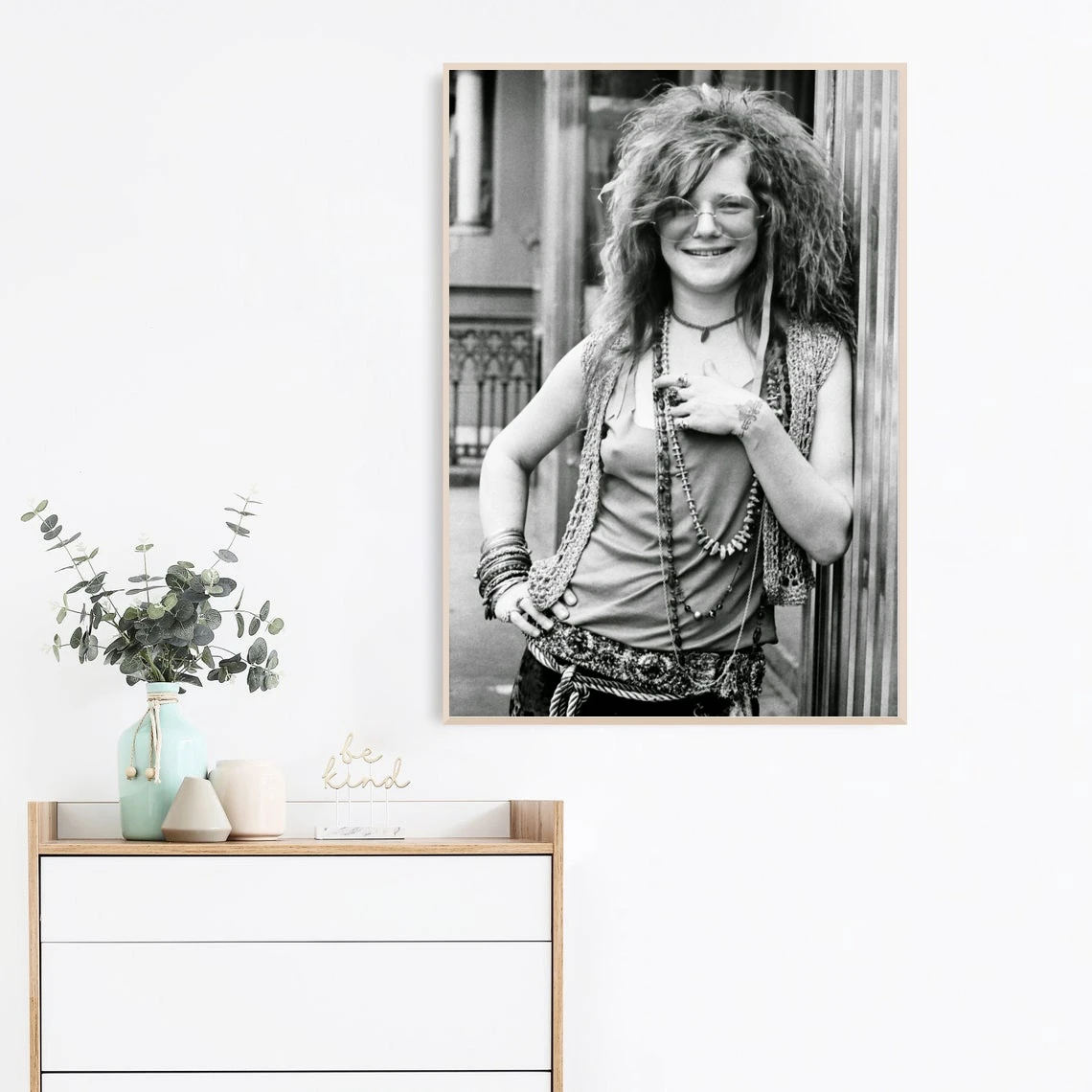 Janis Joplin Poster Home Decoration Wall Painting (No Frame)