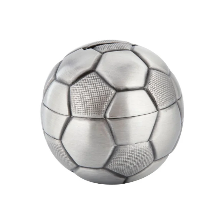 Europa Stijl Metalen Voetbal Penny Box Veilige Munt Spaarpot kinderen Speelgoed Spaarpot Home Decoratie Ornamenten Craft Gift LFB898