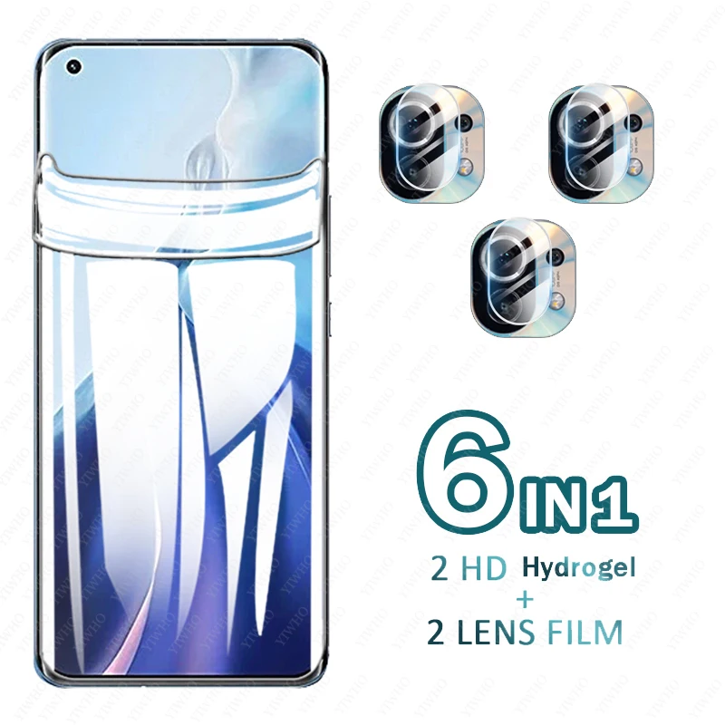 Hydrogel Film Camera Glass Mi 11 for Xiaomi Mi-11 Screen Protection Mi11 Pro Xiaomi11 Mi 11 Screen Protector M2011K2C M2011K2G