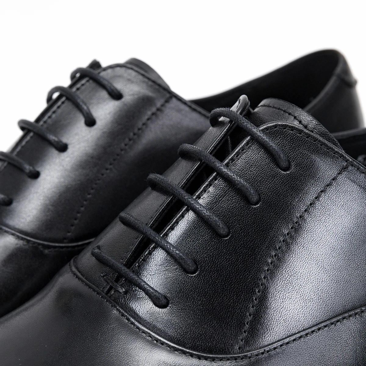 Hanmce Oxford Shoes Fashion Genuine Leather Breathable Oxfords Patent Leather Shoes For Men