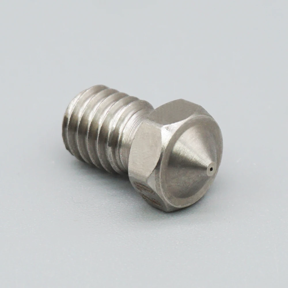 Stainless Steel 3D Printer E3D v6 nozzle Accessories Hot End v5 J-hend Parts 1.75mm Filament 0.2 0.3 0.4 0.5mm Nozzle