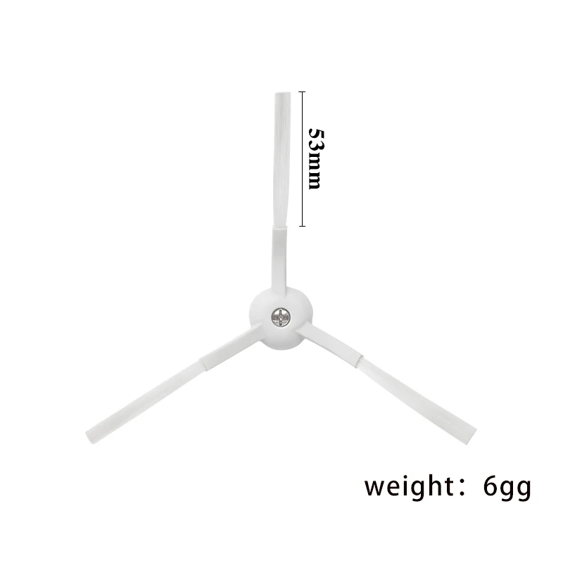 샤오미 미지아 LDS STYTJ02YM 콩가 3490 비오미 V2 프로 V3 SE 진공 청소기용 사이드 브러시, 오른쪽 왼쪽 브러시 예비 부품 교체