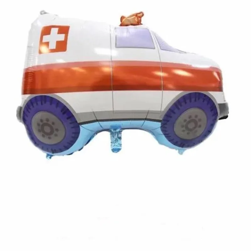 Bulldozer camion jouet de circulation 1 pièce, nouvelle décoration de fête d'anniversaire en forme de dessin animé, ballon en aluminium