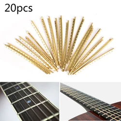 Diapasón de 20 diapasones de 2,0mm de ancho para guitarra acústica clásica, alambre de cobre