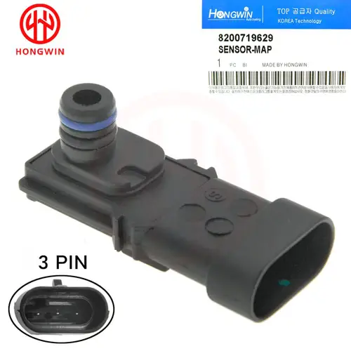 Imagen 1 del producto 8200719629 , 8200121800 , 8200105165 Sensor MAP para Renault Clio Espace Kangoo Megane Scenic Laguna Logan Thalia 1.2 7700101762