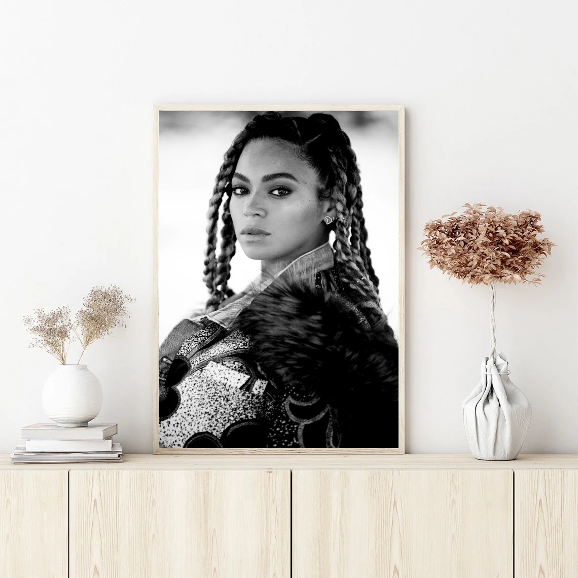 Beyonce Music Star Poster Prints Art Canvas Painting Wall Pictures Living Room Home Decor ( No Frame )