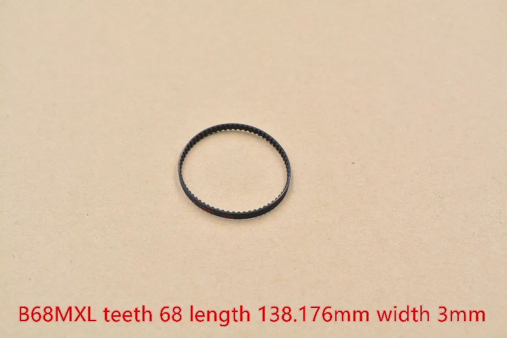 LINK CNC from B60MXL to B70MXL Rubber 3mm width Closed-loop MXL Timing Belt Closed Loop Color