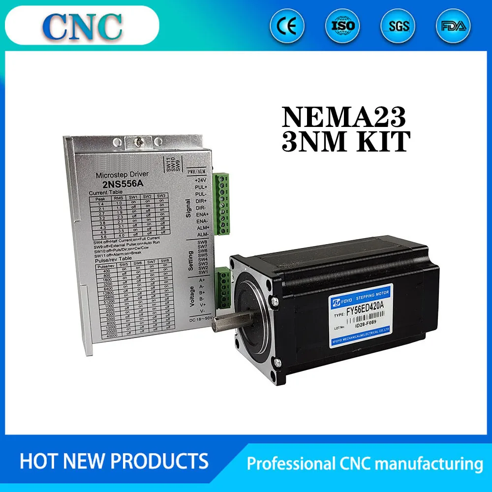 3NM stepper motor driver 4 axis cnc controller kit 2NS556A engraving machine motion control system SMC4-4 offline processing