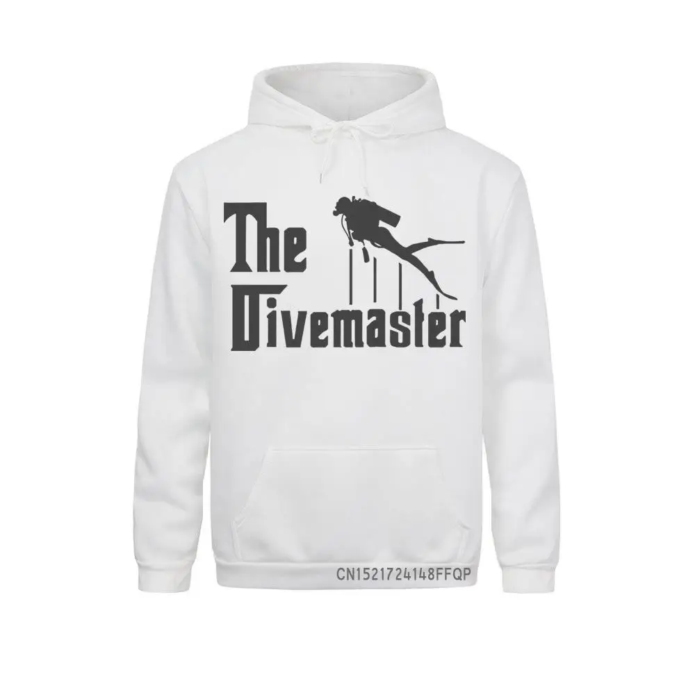 New The Divemaster Dive Pullover Men Pocket Long Sleeve Hoodies Harajuku Scuba Dive Sweatshirts Man Clothing