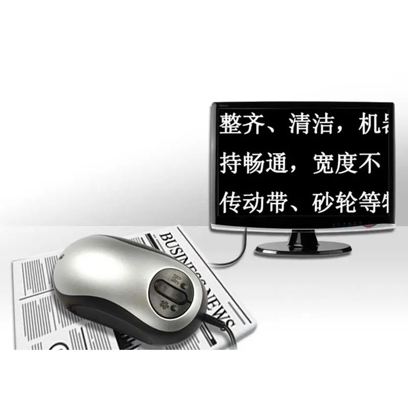 

Portable Mouse Visual Aids Loupe Low Vision Electronic Magnifying Glass Elderly People Newspaper Electronic Reading Magnifier