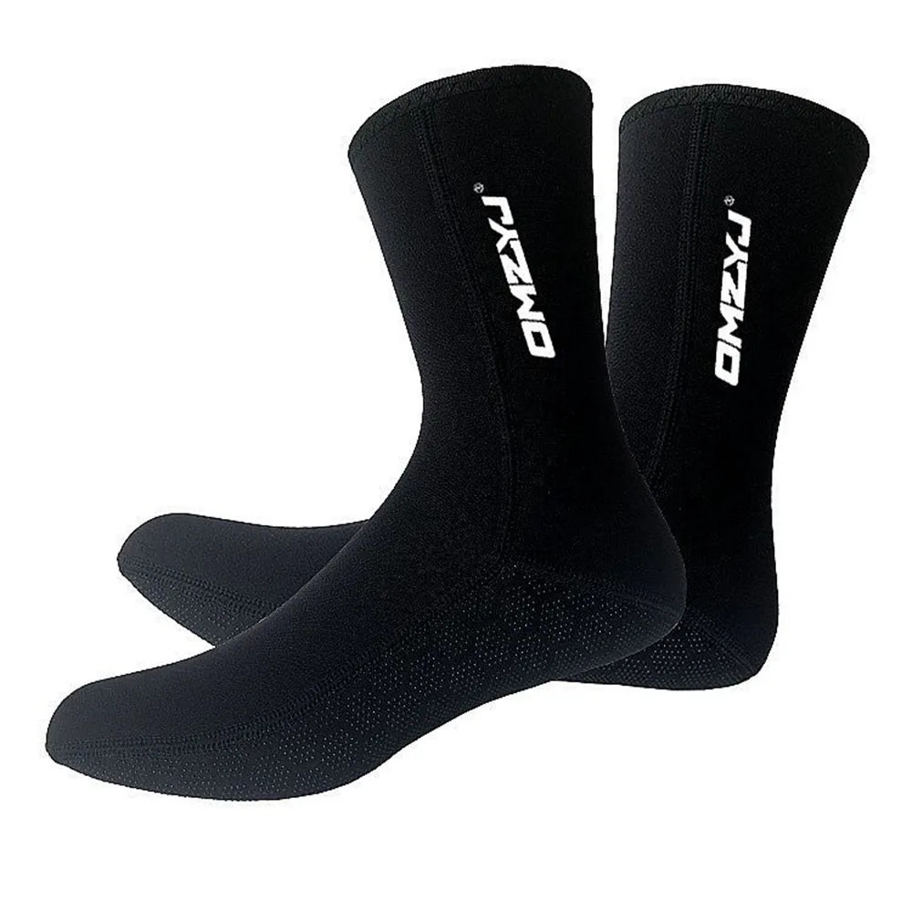 5MM neoprene diving socks swimming warm beach socks men and women water sports snorkeling surfing non-slip swimming diving socks