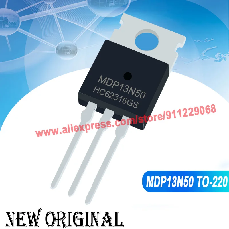 (5 Pieces) MDP13N50  TO-220 500V 13A