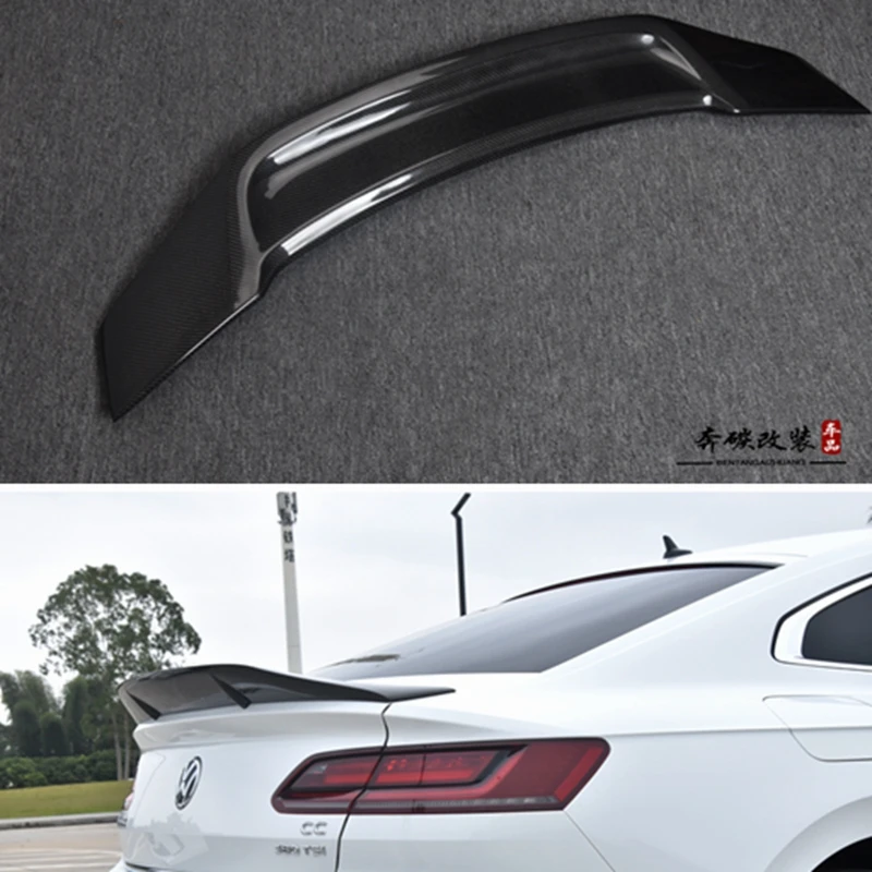 For Volkswagen New CC Spoiler 2018-2019 High Quality Carbon Fiber Spoiler For New Arteon spoiler