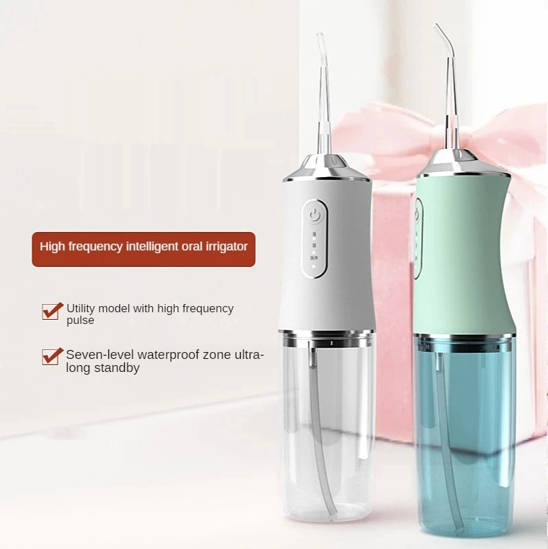 Oral Irrigator 3 Modes Usb Rechargeable Water Flosser Portable Dental Water Jet Waterproof Irrigator Dental Teeth Cleaner