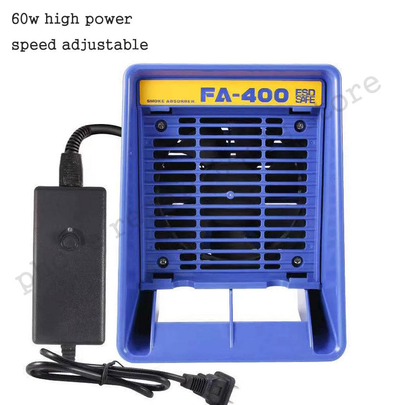 220 V/110 V 400 soldeerbout Rook Absorberen ESD Dampafzuiger Roken Instrument, met 10 st gratis Actieve Kool Filter Spons