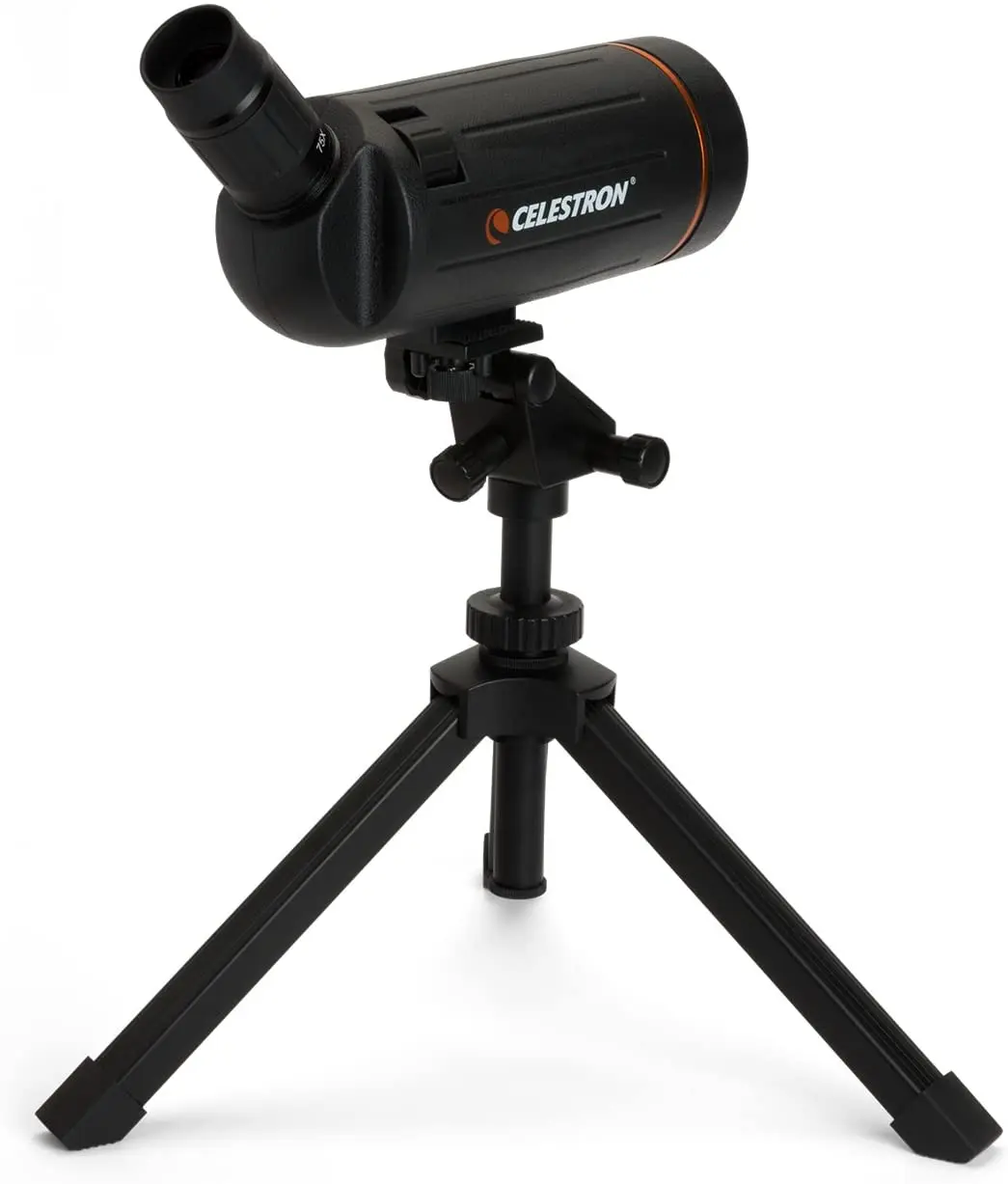 Celestron 52238 C70 bird watching mirror target mirror 25X-75X continuous zoom can be pulled in and out with desktop tripod