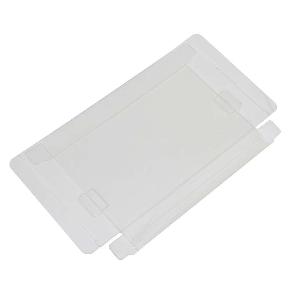 

100PCS Transparent Plastic PET Protector Case Box for NES Game Cartridge fit Color Box Packaging