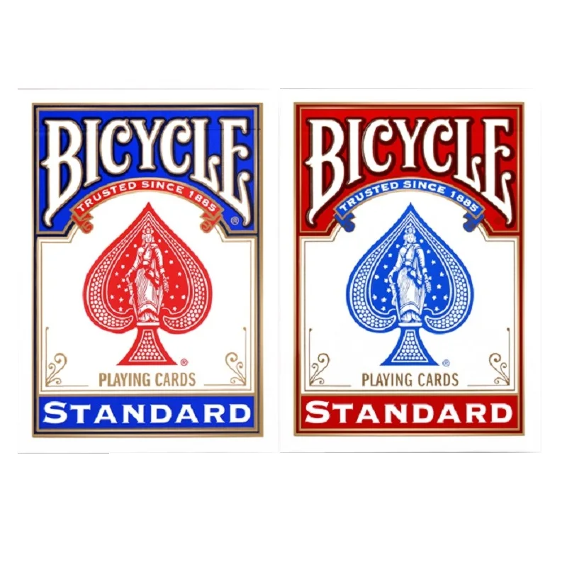 2pcs/Set Bicycle Standard Index Playing Cards Red&Blue USPCC Rider Back Deck Poker Size Magic Card Games Magic Tricks Props