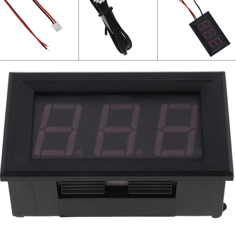 

-50 to 110 Digital Thermometer Mini LCD Display Meter Fridges Freezer Cooler Fish Tank Aquarium Chillers Water Temperature Meter