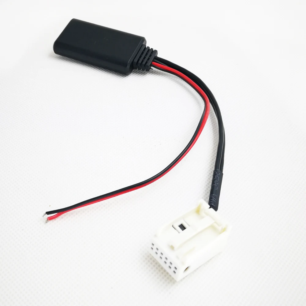 Biurlink Bezprzewodowy moduł Bluetooth AUX-in Audio MP3 Adapter muzyczny 12-pinowe złącze dla VW dla Skoda