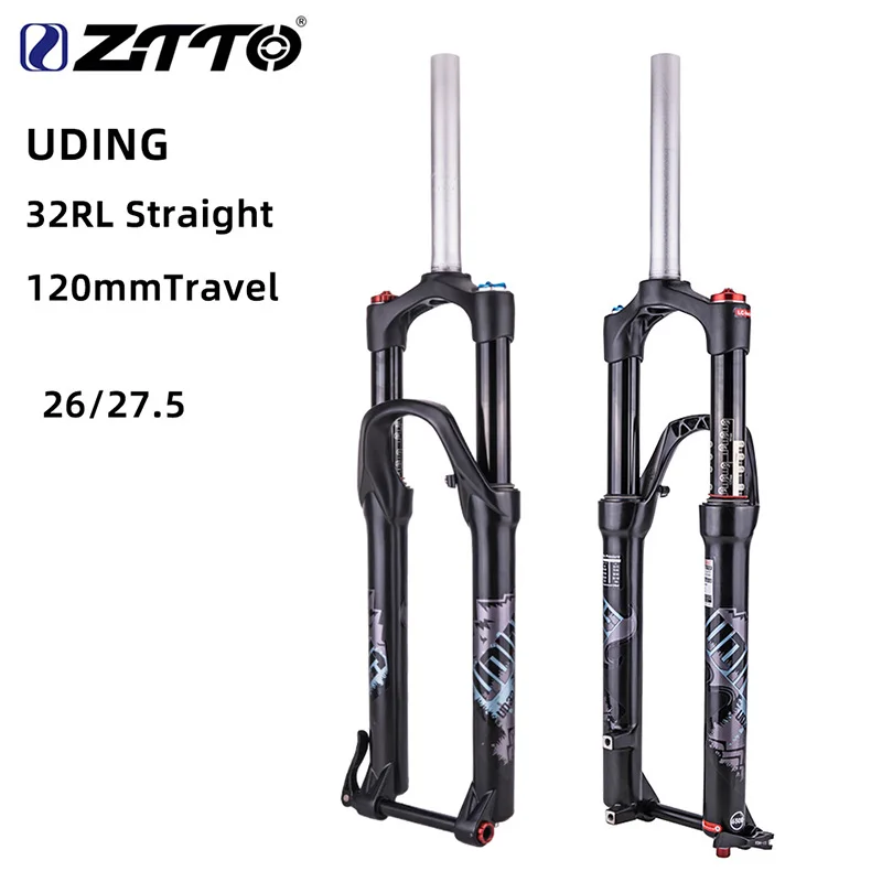 

UDING-Straight Thru Axle for MTB Bicycle, Fork Suspension Lock, 32 RL, 120mm Air 26er, 27.5er, 27.5er