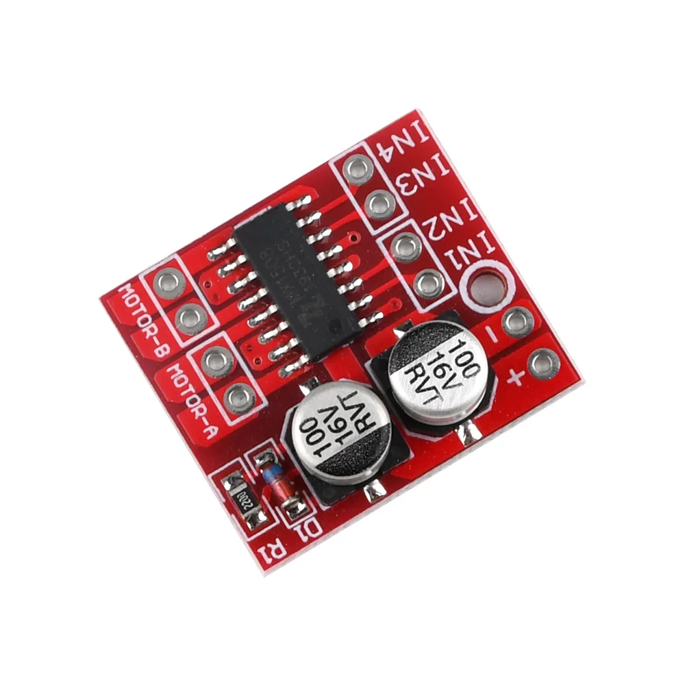 Modulo Driver motore cc MX1508 a 2 vie 1.5A velocità PWM Dual H-Bridge Stepper L298N
