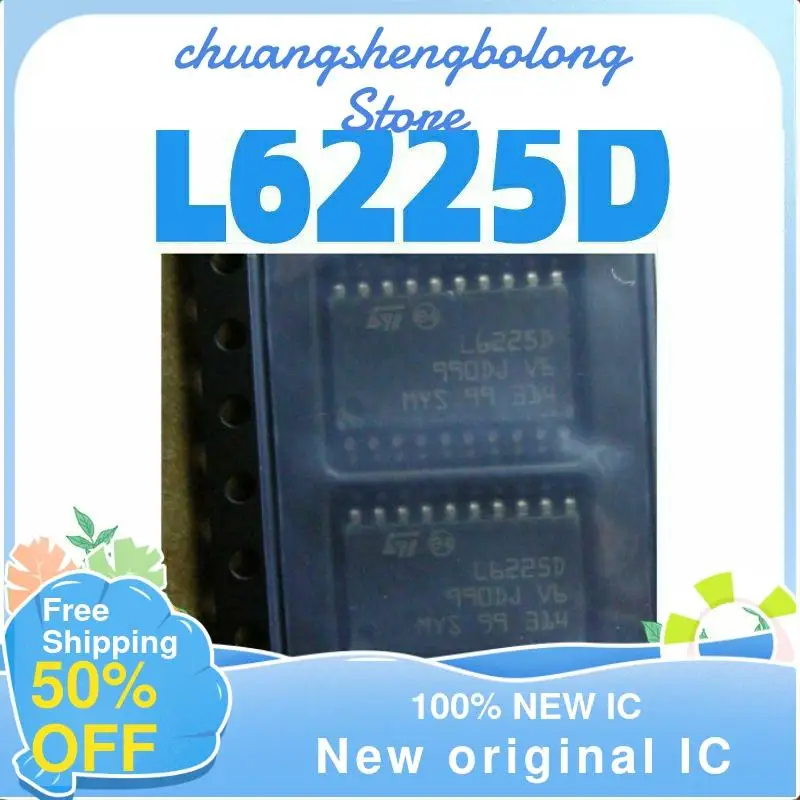 

2PCS L6225D L6225 SOP20 New original IC Bridge Driver